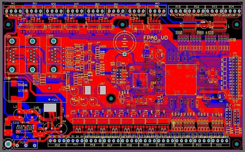 PADS PCB Layout設計pcb各層顏色設置